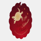 Carte Décorative Élégant Noël hawaïen (Droite)