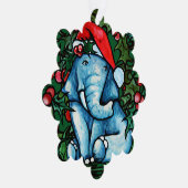 Carte Décorative Elephant de Noël Holly (Droite)