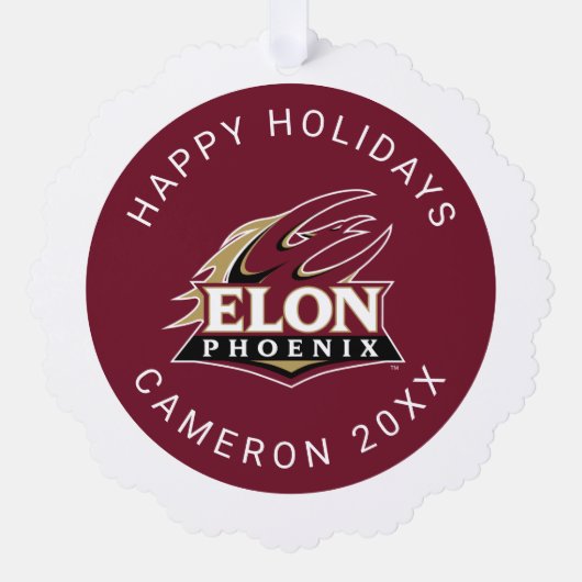 Carte Décorative Elon Phoenix (Recto)