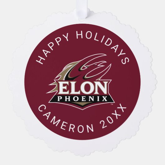Carte Décorative Elon Phoenix (Recto)
