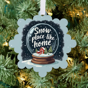 Carte Décorative Enneigement comme maison vacances Citation