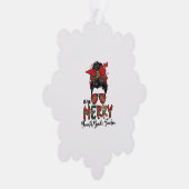 Carte Décorative Enseignant de 4e année Noël Équipe de 4e année (Droite)