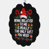 Carte Décorative Être Lié À Moi Est Vraiment Le Seul Don (Gauche)