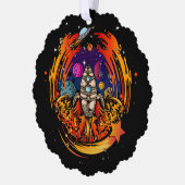 Carte Décorative Exploser le vaisseau spatial (Gauche)