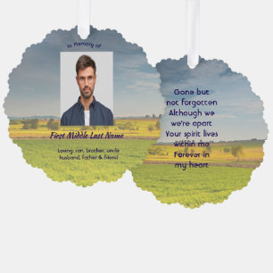 Carte Décorative Ferme de souvenir de Prairie de récolte