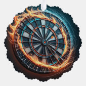 Carte Décorative Flaming Dart Arena Inspirez la passion des fléchet (Verso)