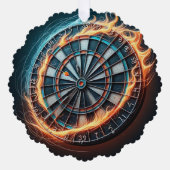 Carte Décorative Flaming Dart Arena Inspirez la passion des fléchet (Recto)
