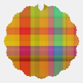 Carte Décorative flannelle (Recto)