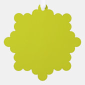 Carte Décorative Flat Yellow Background – Back-to-School Texture (Verso)