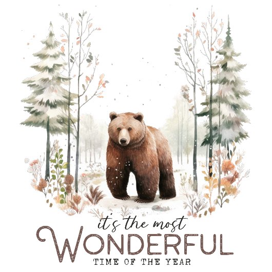 Carte Décorative Flèche de neige