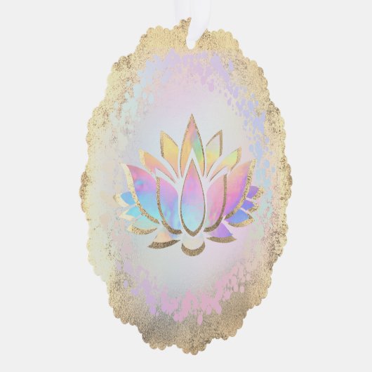Carte Décorative fleur de lotus (Droite)