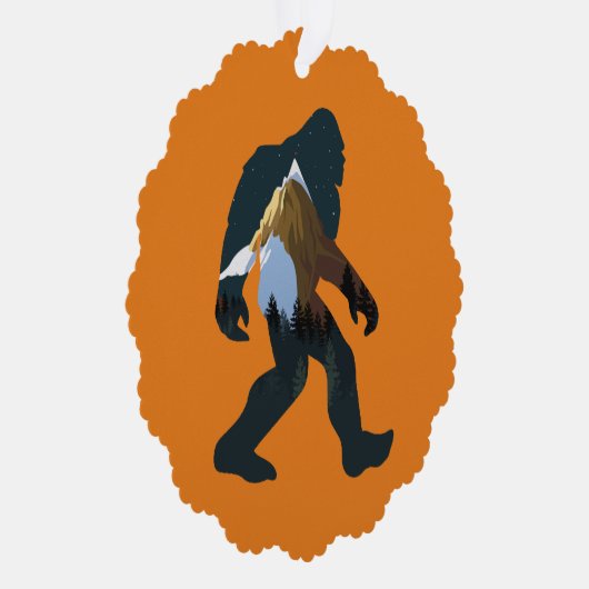 Carte Décorative Forêt de nuit Bigfoot (Droite)