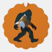 Carte Décorative Forêt de nuit Bigfoot (Recto)