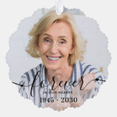 Carte Décorative Forever in our Hearts - Sympathy Keepsaké (Verso)