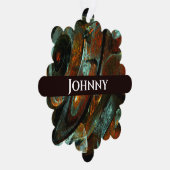 Carte Décorative Fractionner l'art Abstrait (Droite)