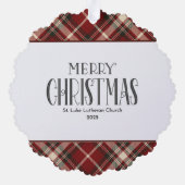 Carte Décorative From Heaven Christmas Ornament  (Verso)