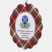 Carte Décorative From Heaven Christmas Ornament  (Gauche)