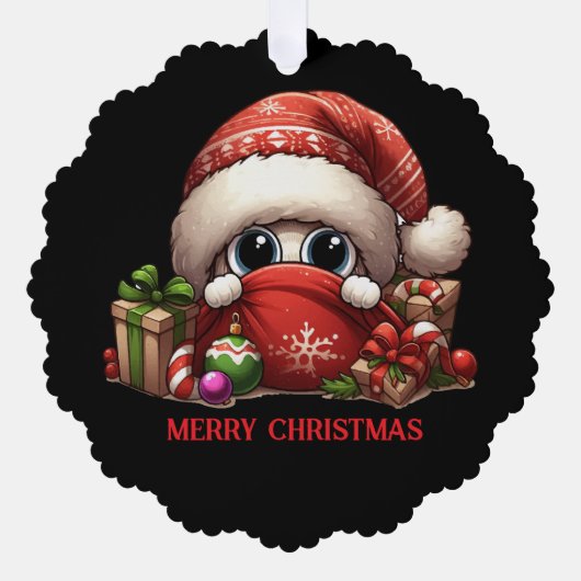 Carte Décorative Fun Noël Conçu (Recto)