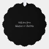 Carte Décorative Funny Photo personnalisée (Verso)