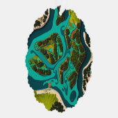 Carte Décorative Futuristic Marshlands (Droite)