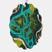 Carte Décorative Futuristic Marshlands (Gauche)