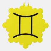 Carte Décorative Gémeaux (Recto)