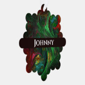 Carte Décorative Genesis Green Art Abstrait (Droite)