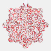 Carte Décorative géorgien (Verso)