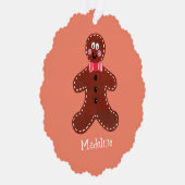 Carte Décorative Gingerbread Man (Droite)