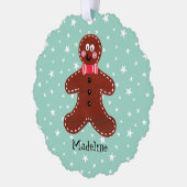 Carte Décorative Gingerbread Man (Gauche)