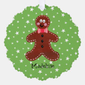 Carte Décorative Gingerbread Man (Recto)