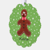 Carte Décorative Gingerbread Man (Gauche)