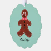 Carte Décorative Gingerbread Man (Gauche)