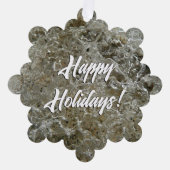 Carte Décorative Glace glaciaire Texture nature Abstraite (Recto)