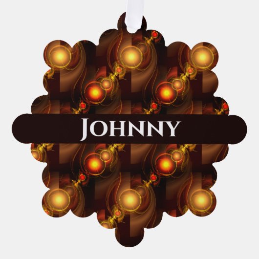 Carte Décorative Gold Modern Boho Elegant Abstract Art Pattern #501 (Recto)