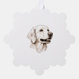 Carte Décorative Golden Retriever 2