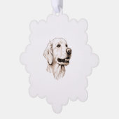 Carte Décorative Golden Retriever 2 (Gauche)
