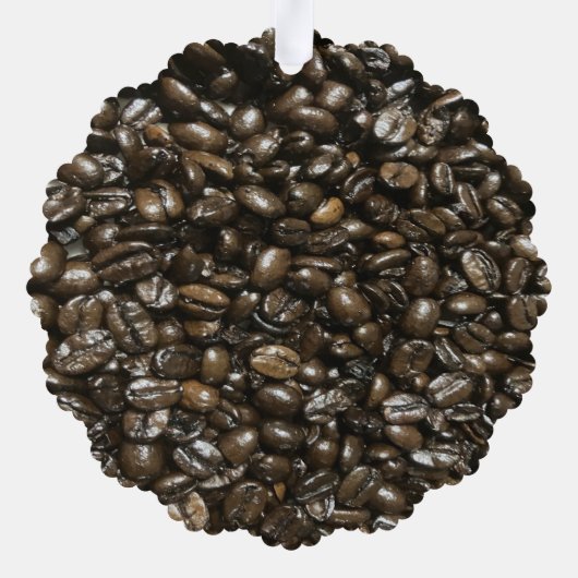 Carte Décorative Grains de café (Verso)