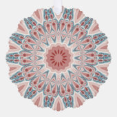 Carte Décorative Grattez moderne Kaleidoscope Mandala art fractal (Recto)