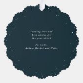Carte Décorative Green Snowberry+Eucalyptus Holiday Wreath Photo  (Verso)