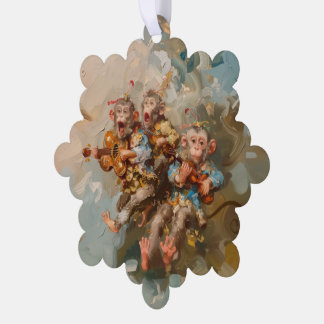 Carte Décorative Guitares - Papier de décoration