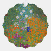 Carte Décorative Gustav Klimt - Jardin des fleurs (Verso)