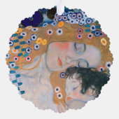 Carte Décorative Gustav Klimt - Mère et Enfant (Verso)