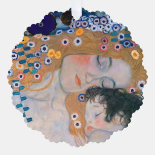 Carte Décorative Gustav Klimt - Mère et Enfant
