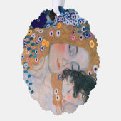 Carte Décorative Gustav Klimt - Mère et Enfant (Gauche)