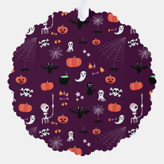 Carte Décorative Halloween (Verso)