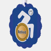 Carte Décorative Handicapés à la retraite (Gauche)