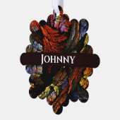 Carte Décorative Harmonie des couleurs Art Abstrait (Gauche)