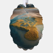 Carte Décorative Harmonie d'or (Gauche)