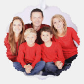 Carte Décorative Hiver Bois Animaux Aquarelle Joyeux Noël (Verso)